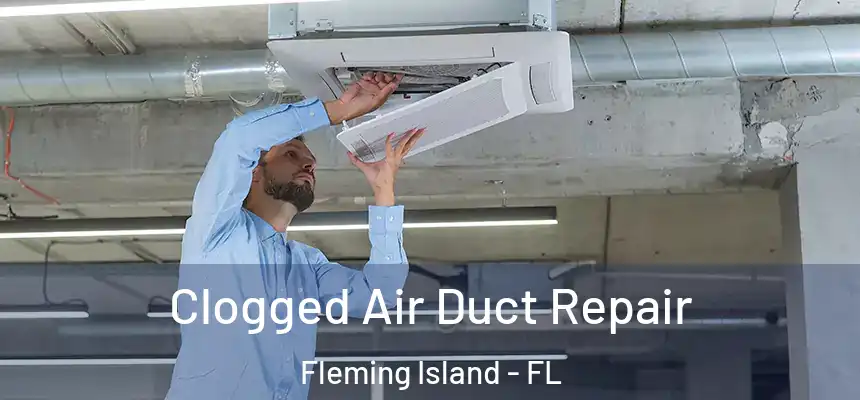 Clogged Air Duct Repair Fleming Island - FL